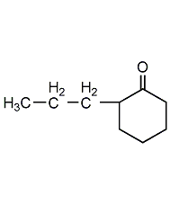 2-丙基環(huán)己酮結構式